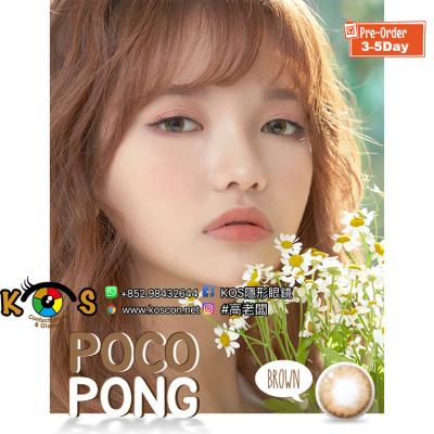 Pocopong Brown 포코퐁 브라운(月拋) Pocopong Brown 포코퐁 브라운(月拋)